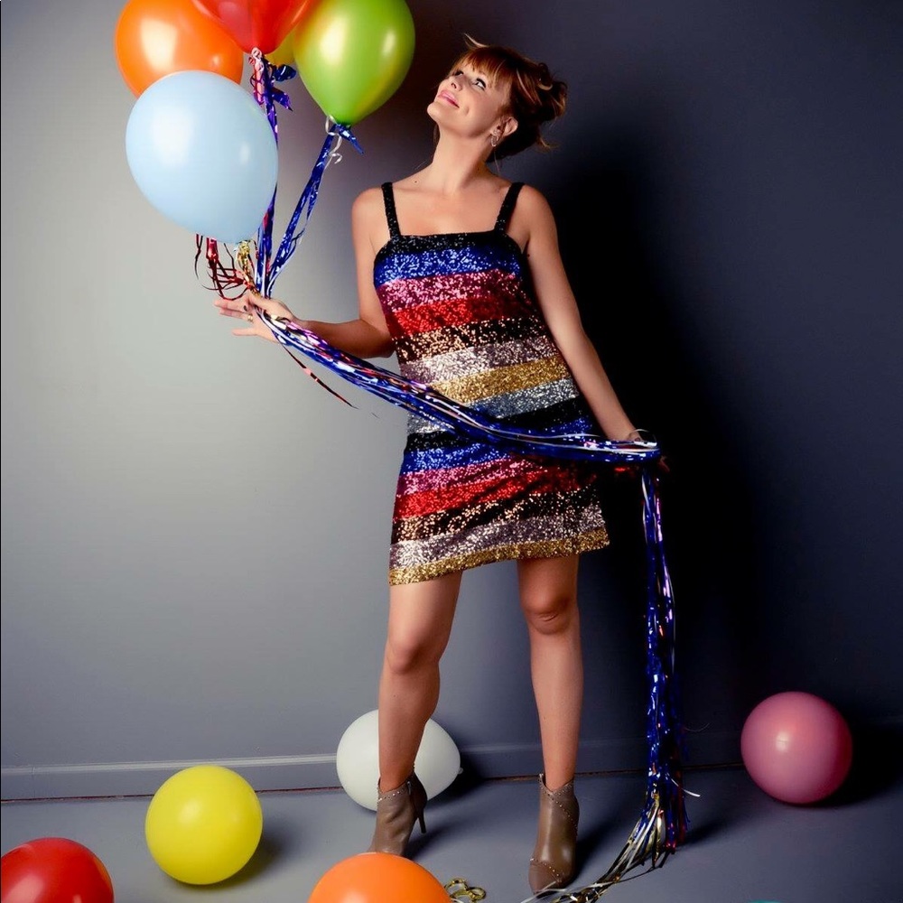Amazing Party Dress - Cocktail Dress - Sequins